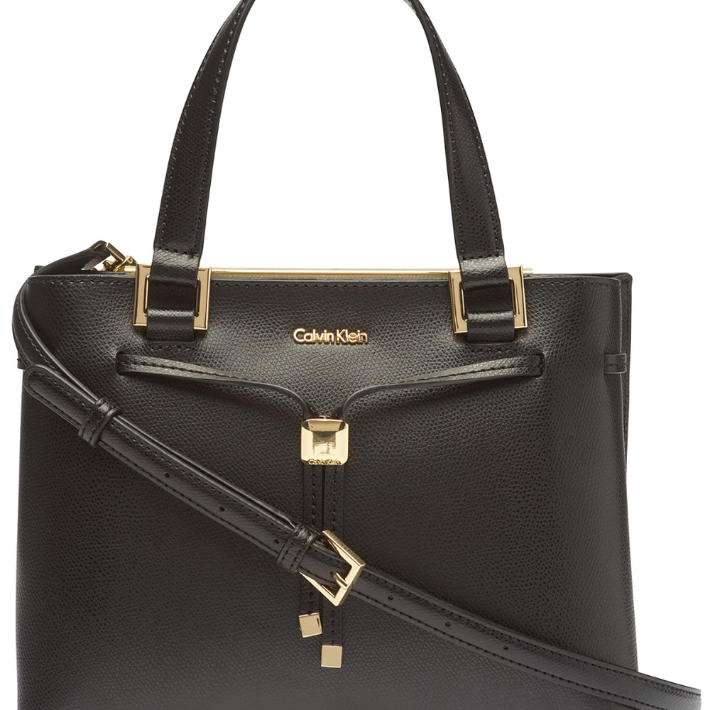 Calvin Klein Cindy Leather Crossbody - Picture 2 of 3
